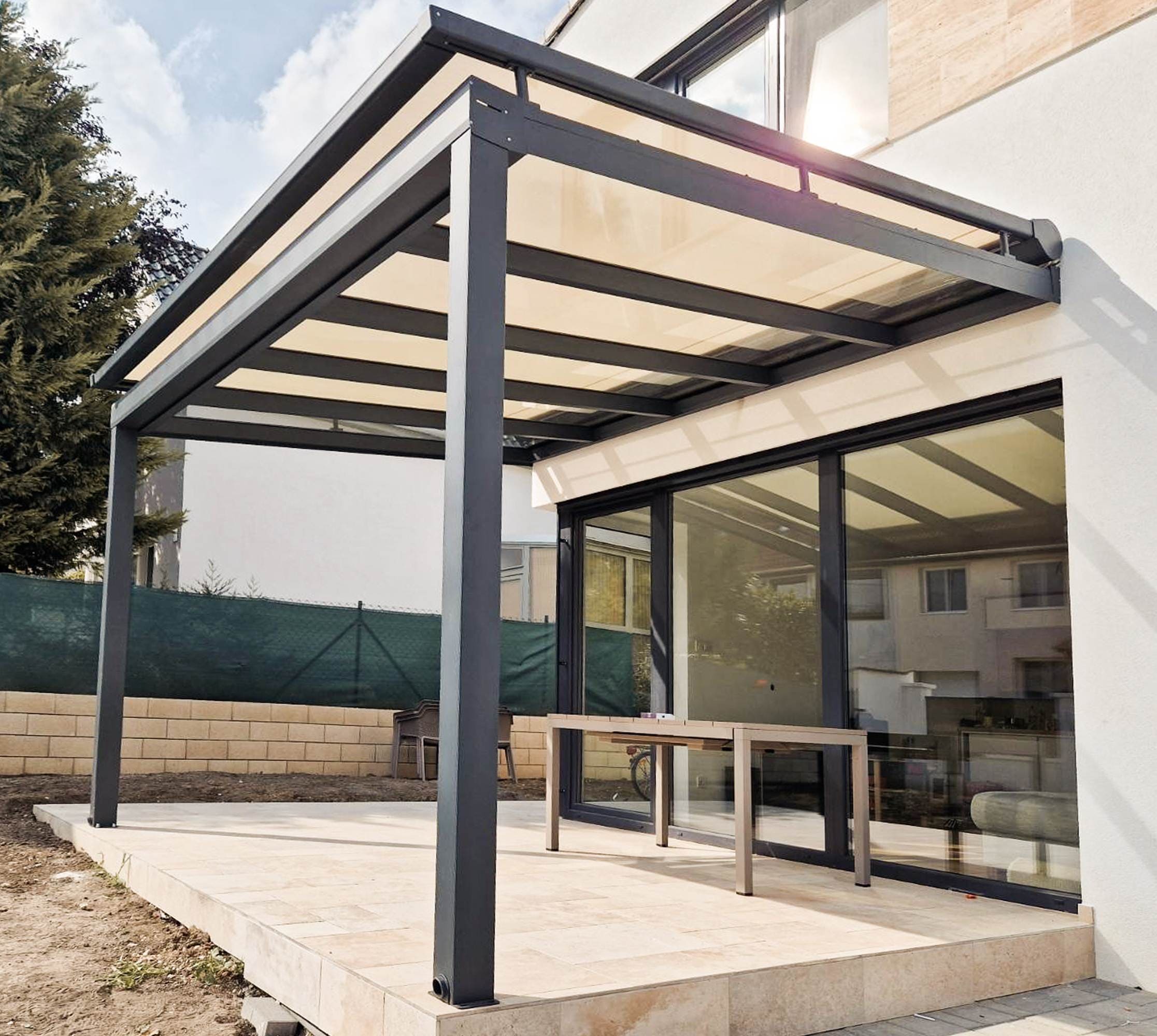 Hliníková pergola